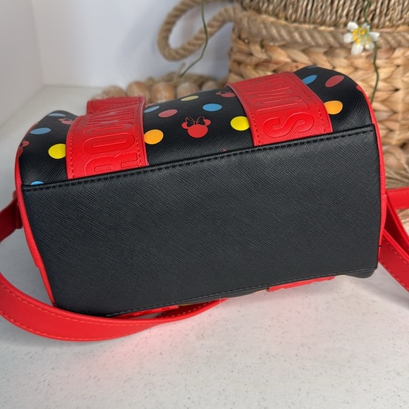Disney Parks The Minnie Mouse ROCKIN' MY DOTS Satchel Purse - Picture 4 of 8